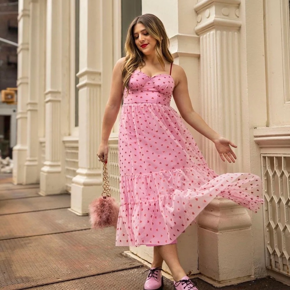 Betsey Johnson Heart Dress NWT